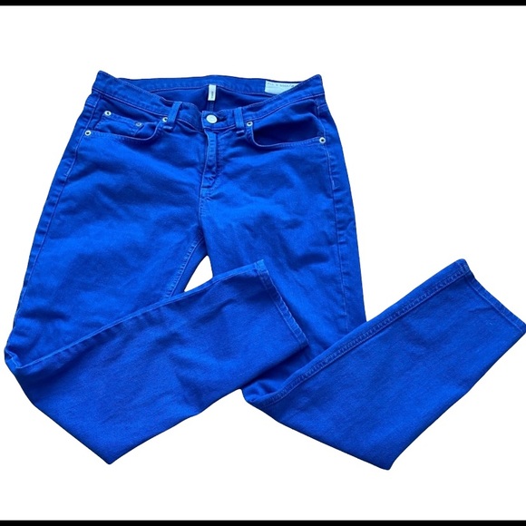 Rag & Bone Skinny Jeans Royal Blue Size 27 - Picture 4 of 9